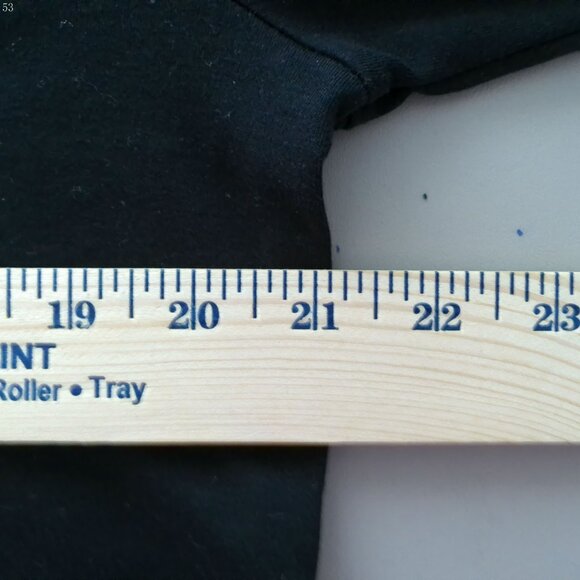 ISAAC MIZRAHI Live Essentials Long Sleeve Black Turtleneck Pima Cotton Top L - Picture 6 of 7